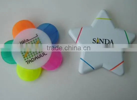 HEYU Plastic Hand Shape Color Highlighter for Promotion photo-3