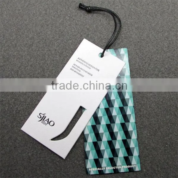 Hollow Logo Paper Label Die Cut photo-2