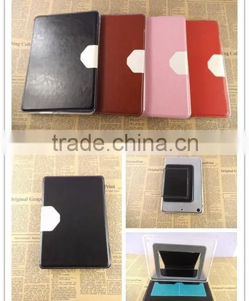 New Product Crazy Leather Tablet Case for Ipad With 2 Card Slots Luxury Leather Stand Cover Case for Ipad Air photo-2