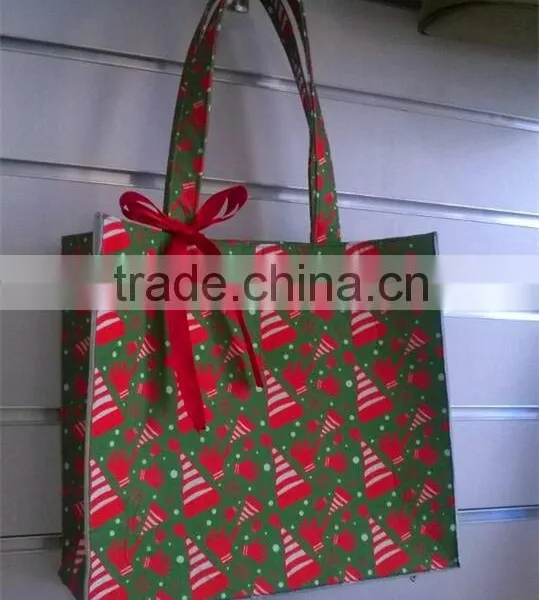 Reusable Christmas Tree Loot Bags With Zipper photo-2
