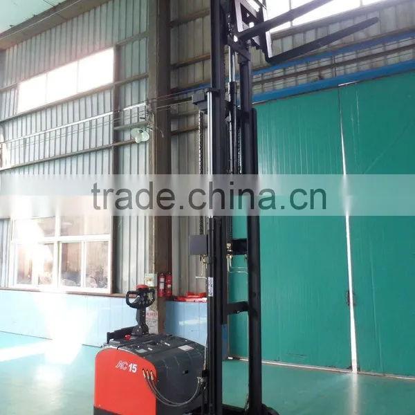 Electric Reach Stacker Truck Max. Lifting Height 4500mm photo-4
