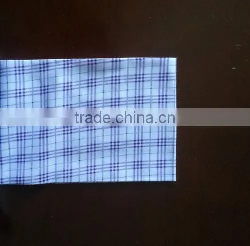 100% Polyester Grid Dyed Poplin Fabric photo-3