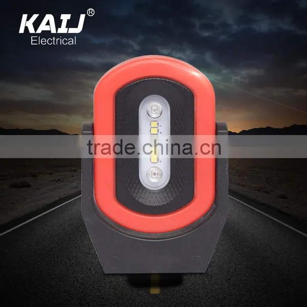 Rechargeable LED Work Lamp With Red and Blue Warning Light and SOS Function photo-2