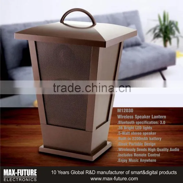 M12030 Wireless Bluetooth Speaker Lantern With LED Lights photo-2