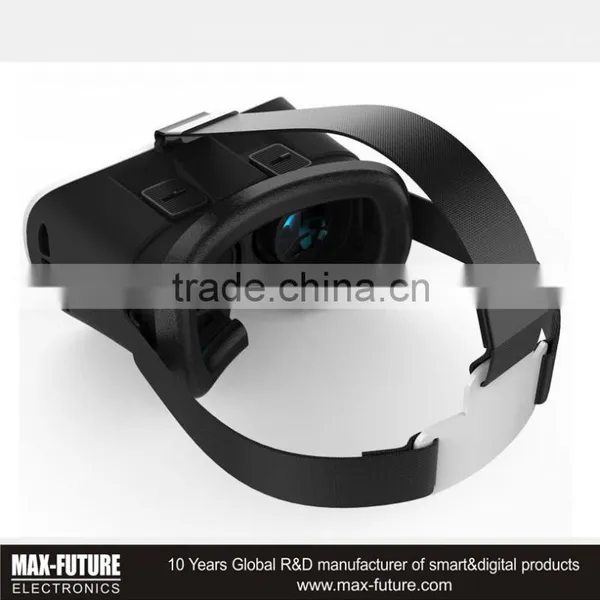 Most Portable Headset White&Black 3D VR Glasses Virtual Reality for IOS/Android Smartphone photo-5