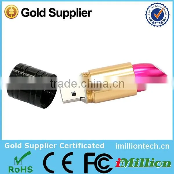 8gb Wholesale Gift Lipstick USB Flash Drive Memory Stick photo-2