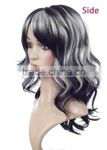 Free Lace Wig Samples Synthetic Wig Body Wave Artificial Full Lace Monofilament Wig With Baby Hair photo-3