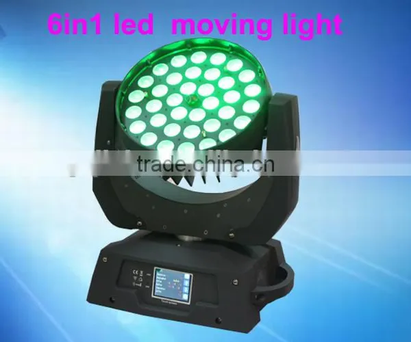 Promotional High Power 36*15w Disco Light 5in1 Rgbw Dmx Zoom Wash Beam Led Moving Head photo-3