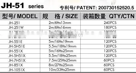 New ABS Round 5M Metric Sale Measure Tape Steel Measuring Tape With MID Certificated photo-6