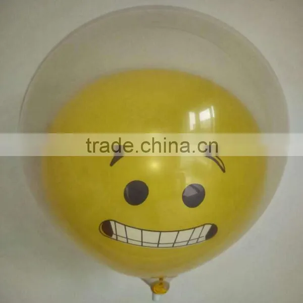 Hot Sale Large Helium Balloons Emoji Balloons for Christmas Decoration photo-6