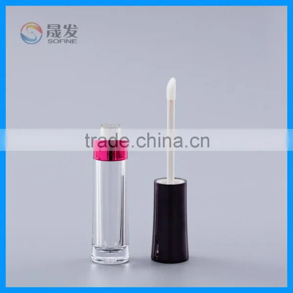 Transparent&Empt5ML Special Shape Lip Gloss Tube With Balck Cap photo-2