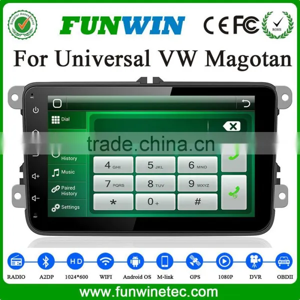 Funwin Android 4.4.2 Car Stereo Touch Screen for Volkswagen Magotan Car Radio cd Mp3 Wifi&3G photo-4