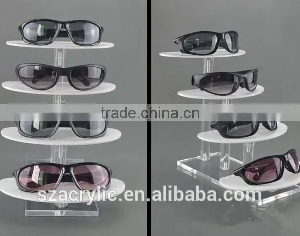4 Stairs Acrylic Sunglass Display photo-2