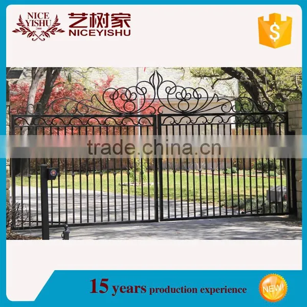 Swing Open Style,fancy Gates,residential bi Folding Gate photo-2