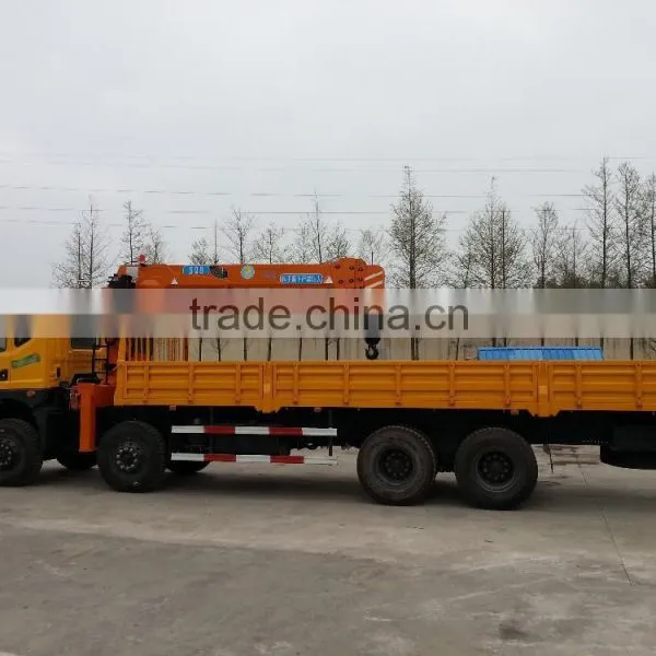 8 Ton at 2.5m, Truck Mounted Crane, SQ8S4, Best Telescoping Boom Truck Mounted Crane 8 Ton. photo-4