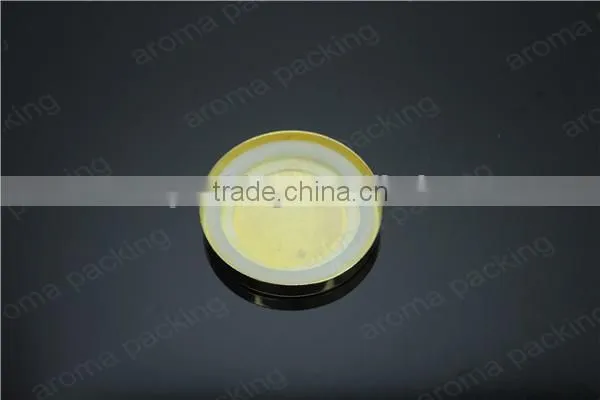 Customized Shiny Gold Candle Lid, Decorative Glass Jars Lids for Wholesale photo-2