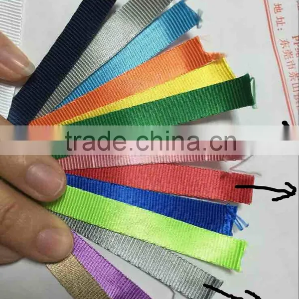 Customized Sublimation Nylon Printing Blank Webbing Lanyard in Rolls