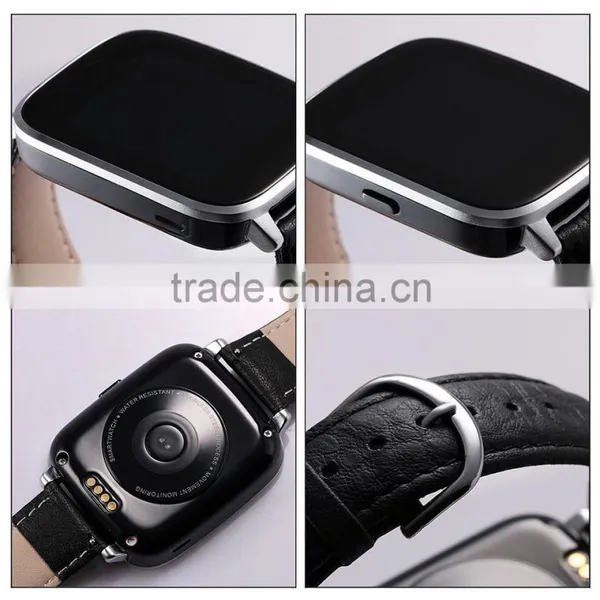 Smart Watch World's First Fashion Crystal Smart Watch With 3D Curved IPS Screen Sleep/Heart Rate Monitor,Pedometer Waterproof