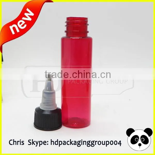 China New Design 30ml/1oz Twist Caps Bottle for E-juice Long Dripper Twist off Cap photo-4