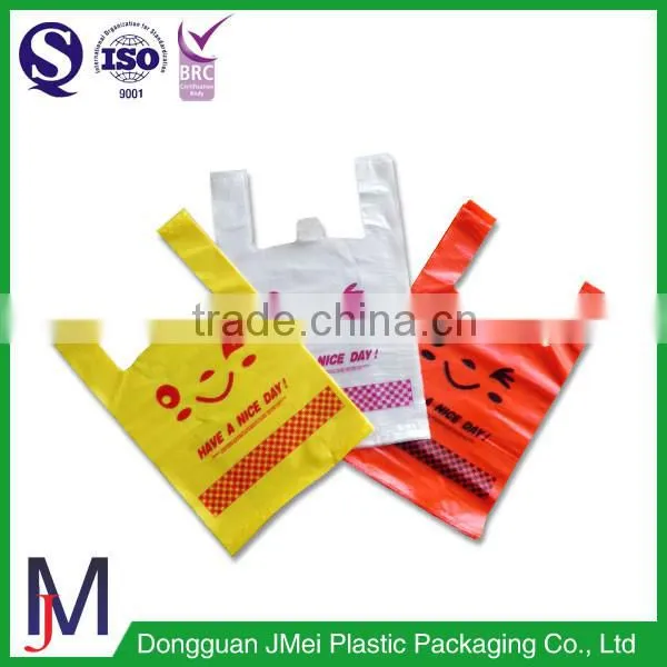Vest Handles Bags Shopping Bags Plastic Packaging