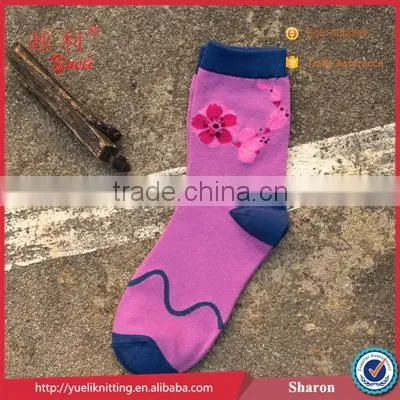 Custom Sock Packaging Korea Sock Knitting Machine Little Flower Sock photo-5