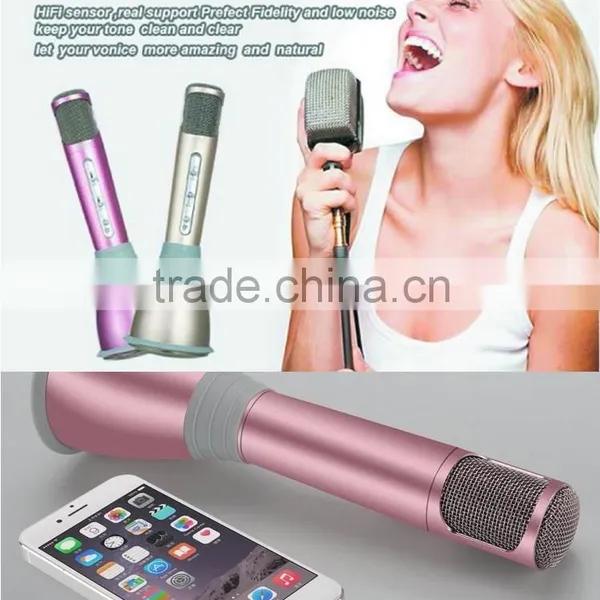 Mini Bluetooth Sound Bar Wireless Microphone Speaker photo-6