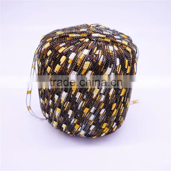 Nylon / Polyester Material and Hand Knitting Style Fancy Yarn for Knitting Scarf Fancy Yarn Yarn Hand Knitting photo-5