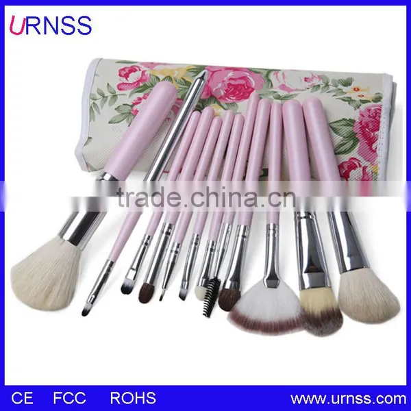 12 Pcs Customized Design Synthetic Hair Makeup Brush Set photo-4