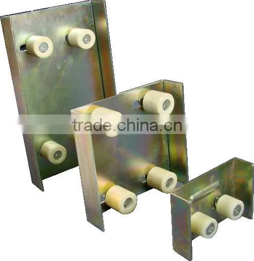 L Shape Guide Wheel Nylon Roller With Bracket for Sliding Gate photo-3
