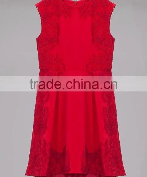 Top Quality Embroidered Elegant Dress/evening Dress photo-3