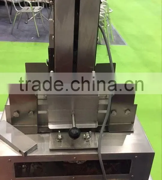 Promotion Price Commercial Chocolate Bar Cutting Machine/ Chocolate Block Shaving Machine/chocolate Slicer photo-3