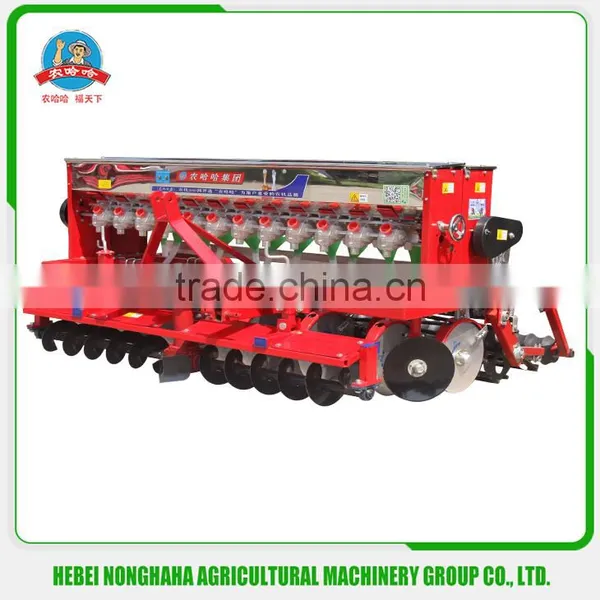 2016 New Agri Machine Disc Wheat Seed Drill for Wheat Rice and Barley