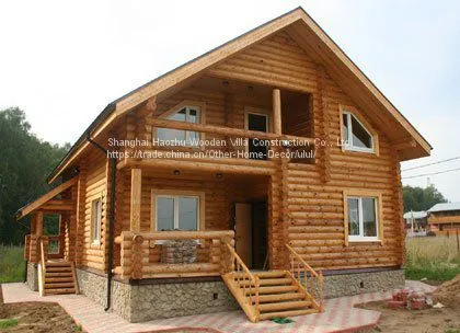 High Quality Prefabricated Log Cabin Homes Finland photo-4