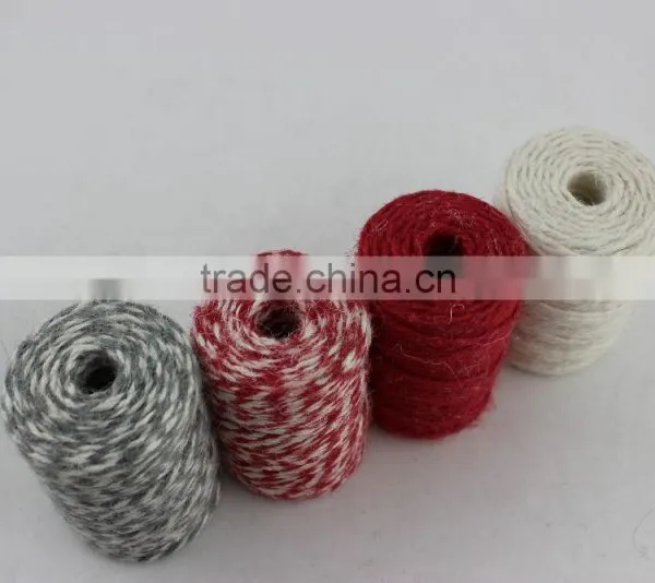 Double Colored and Colorful Jute Twine for Gift Packing Cooking Party Wedding Decorating and DIY photo-4