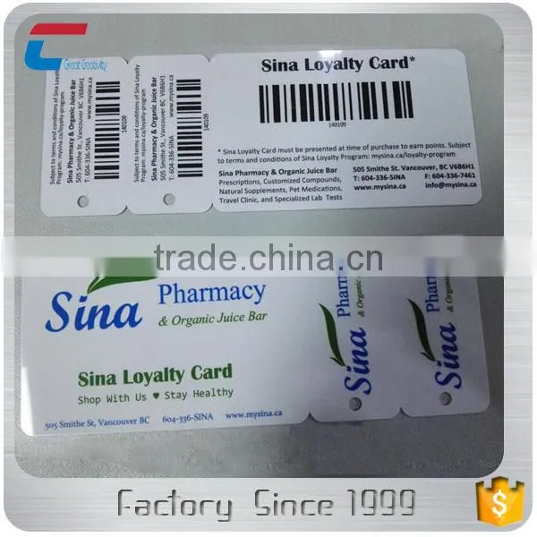 High Quality Printed Plastic Card / Key Tag Combinations photo-3