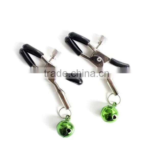 SEX TOYS STEEL NIPPLE CLAMPS WITH BELLS WOMEN SEX TOYS NIPPLE CLAMPS WOWEN NIPPLE CLAMPS SEX TOYS WHOLESALE WOMAN NIPPLE CLAMPS photo-2