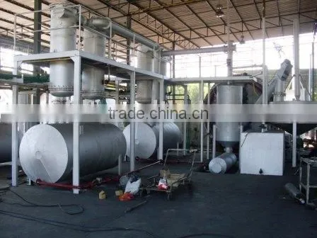 Continuous Waste Tire Pyrolysis Plant