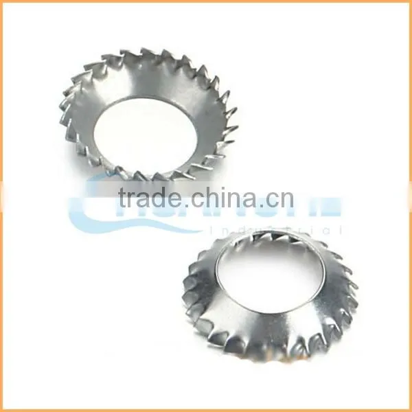 China Professional Manufacturing Yellow Zinc Spring Lock Washer photo-5