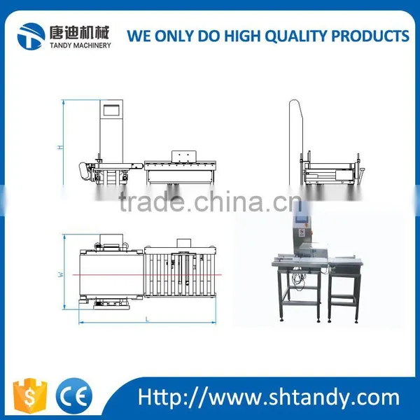 Electronic Conveyor Belt Weighing System Stainless Steel Check Weigher photo-3