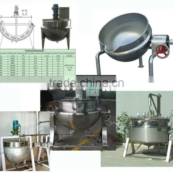 Steam Jacketed Kettle Tilting Jacketed Kettle photo-3
