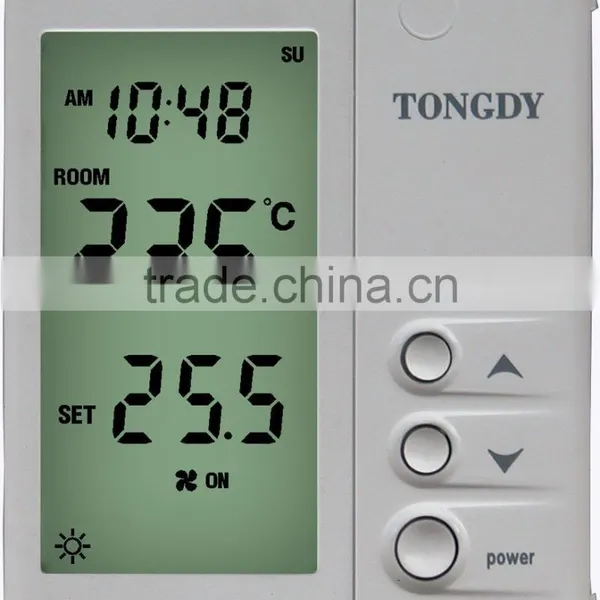 Programmable Thermostat for Multistage Cool/Heat Ac System With A Heat Pump