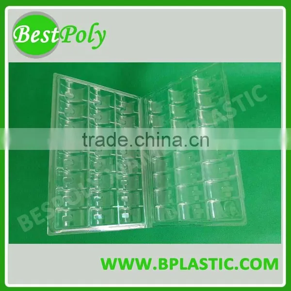 Macaron Blister Clamshell Tray With Lid for 40 Macaron Tray photo-4