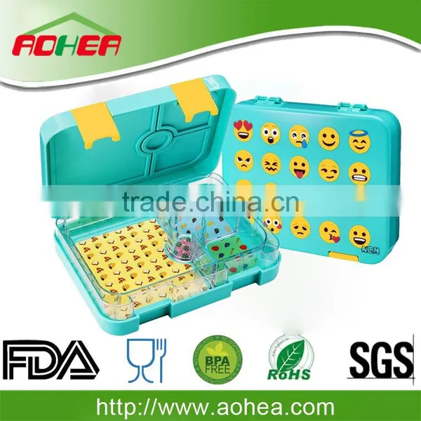 3 Compartment PP Bento Lunch Box Container photo-6