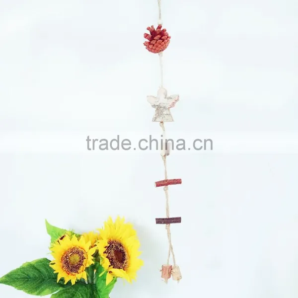 Pastoral Style Decorative Wooden Aeolian Bells photo-4