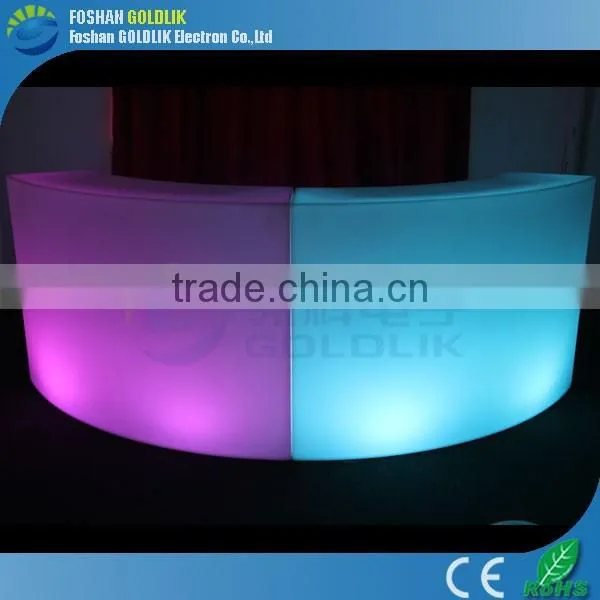 Decorative Lighted Plastic Bar Furniture GKT-021BC photo-2