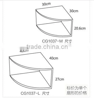 New Arrival MDF Wood Corner Cabinet DIY Assembly Higher Quality Organizer Home Furniture photo-6