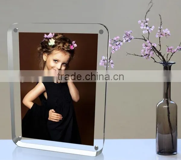 Wholesale Custom Handmade Magnetic Acrylic Block Frames photo-4