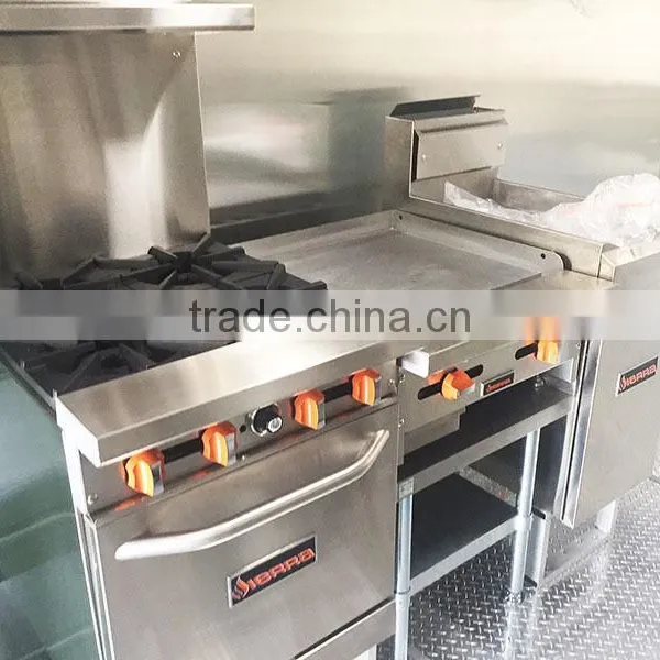 Australia Standard Food Trucks Mobile Fast Food Trailer With Kitchen photo-4