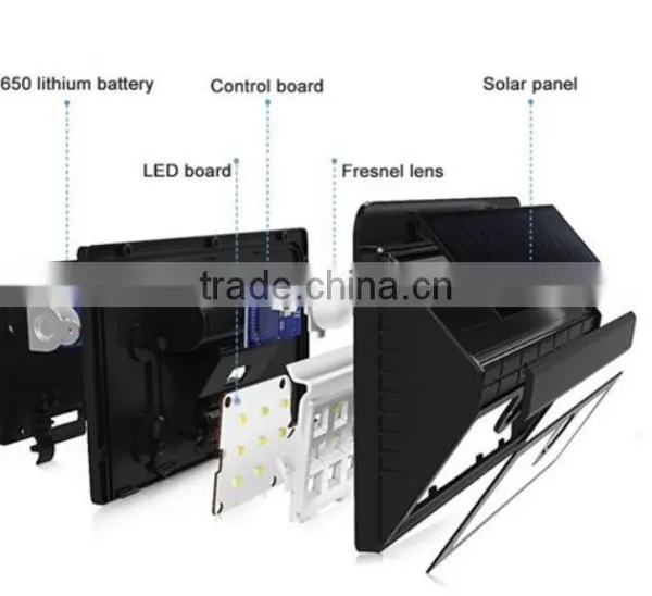 Good Quality , 62Led Solar Motion Sensor Solar Garden Light photo-6