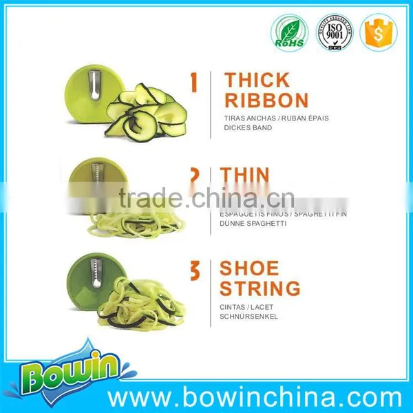 2016 Hot Sale Plastic Spiral Vegetable Slicer as Seen on tv photo-4